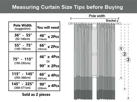 what size curtain rod for 72 window|curtain rod lengths chart.